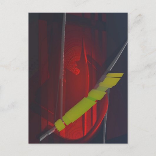 抽象芸術1 ポストカード (正面)