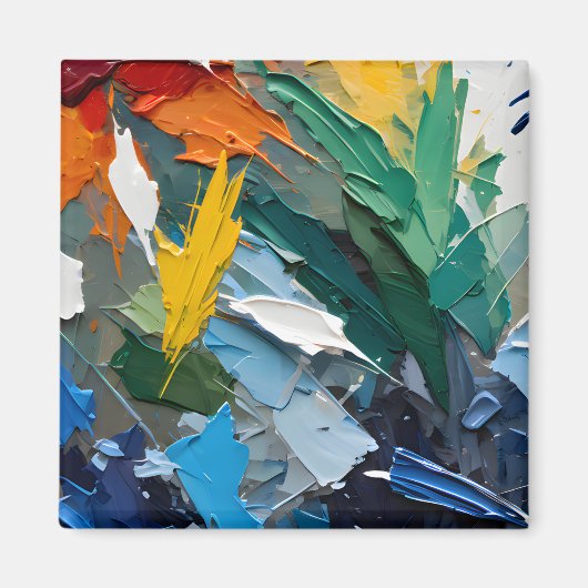 抽象芸術1 マグネット (正面)