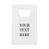 抽象芸術1：赤と青 クレジットカード栓抜き (裏面)