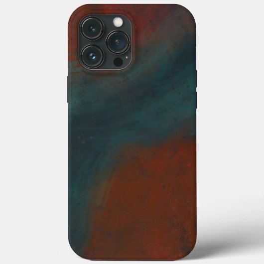 抽象芸術1：赤と青 Case-Mate iPhoneケース (裏面)