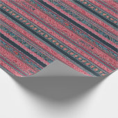 抽象芸術2パターンHMONG包装紙 ラッピングペーパー (角)