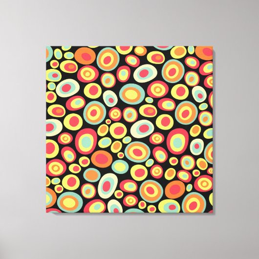 抽象芸術220213 キャンバスプリント (正面)