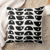 抽象芸術220816 – 黒 クッション (ブランケット)