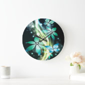 抽象芸術27時 ラージ壁時計 (ホーム)