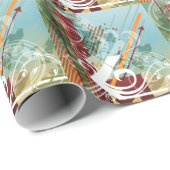 抽象芸術28ラッピング紙 ラッピングペーパー (ロールコーナー)