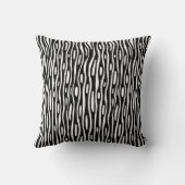 抽象芸術280314 – 黒（白） クッション (裏面)