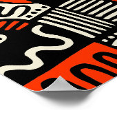 抽象芸術291219c ポスター (角)