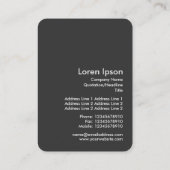 抽象芸術291219c 名刺 (裏面)