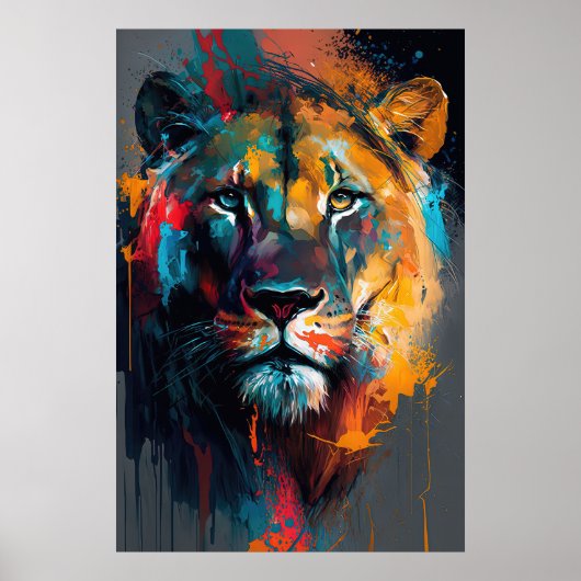 抽象芸術2 ポスター (正面)