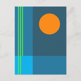 抽象芸術2 ポストカード