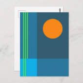 抽象芸術2 ポストカード (正面/裏面)