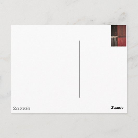 抽象芸術2 ポストカード (裏面)