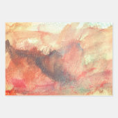 抽象芸術3面 ラッピングペーパーシート (正面3)