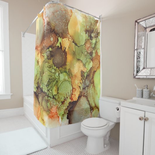 抽象芸術31 シャワーカーテン (インサイチュ)