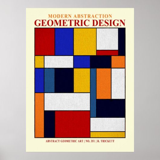 抽象芸術351 EPポスター ポスター (正面)