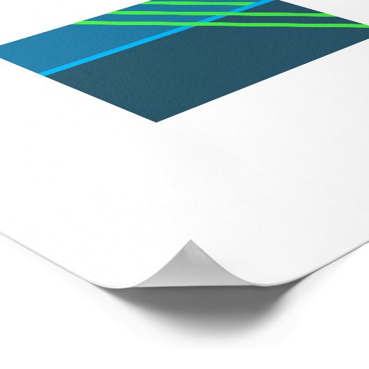 抽象芸術3 ポスター (角)