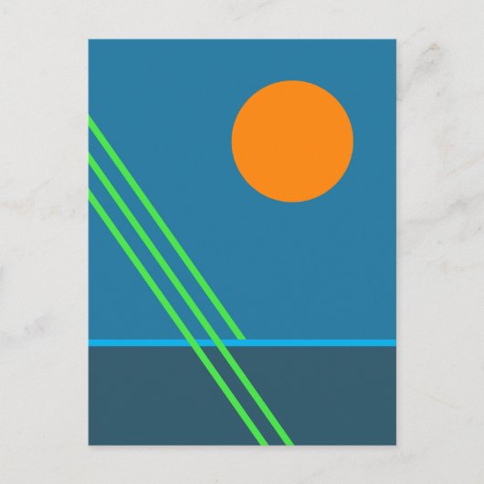 抽象芸術3 ポストカード (正面)