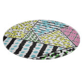 抽象芸術3:手描き背景画。 カッティングボード (角)