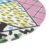 抽象芸術3:手描き背景画。 カッティングボード (角)