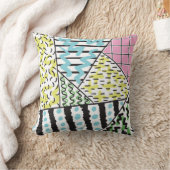 抽象芸術3:手描き背景画。 クッション (ブランケット)