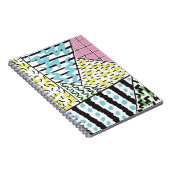 抽象芸術3：手描き背景画。 ノートブック (右側)