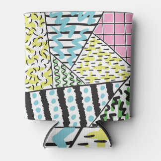 抽象芸術3：手描き背景画。 缶クーラー