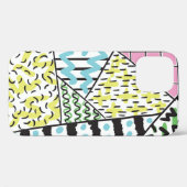 抽象芸術3:手描き背景画。 Case-Mate iPhoneケース (裏面 (横))