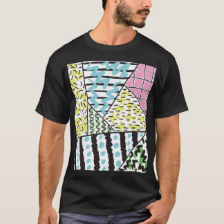 抽象芸術3:手描き背景画。 Tシャツ
