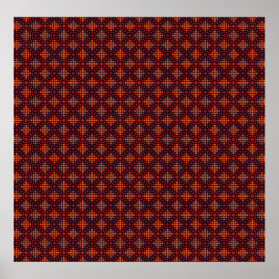 抽象芸術3DモダンイラストレーションPattern3D Illus ポスター