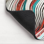 抽象芸術3Dワイヤデザイン マウスパッド (コーナー)