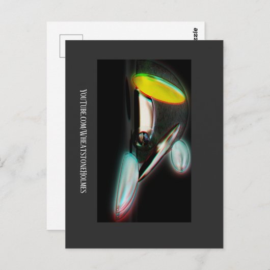 抽象芸術3D ポストカード (正面/裏面)