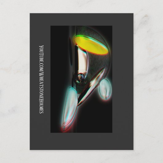抽象芸術3D ポストカード (正面)