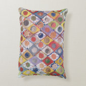 抽象芸術4遊号は子絵を描供 アクセントクッション (裏面(縦))