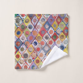 抽象芸術4遊号は子絵を描供 ウォッシュタオル