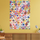 抽象芸術4遊号は子絵を描供 キャンバスプリント (インサイチュ (リビング))