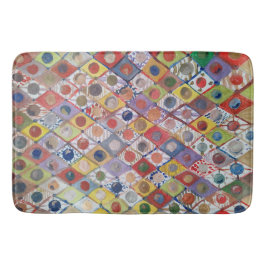 抽象芸術4遊号は子絵を描供 バスマット