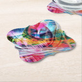 抽象芸術4 ペーパーコースター (アングル)