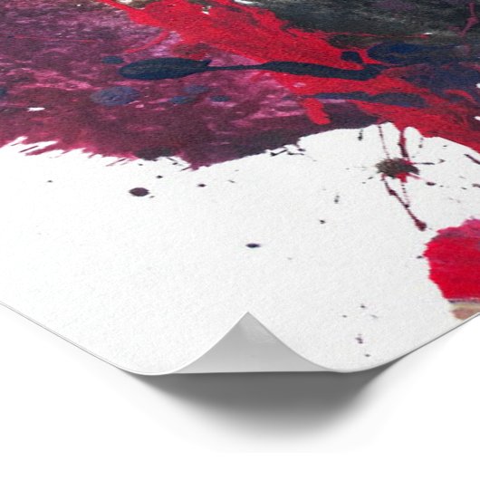 抽象芸術4 ポスター (角)