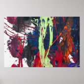 抽象芸術4 ポスター (正面)