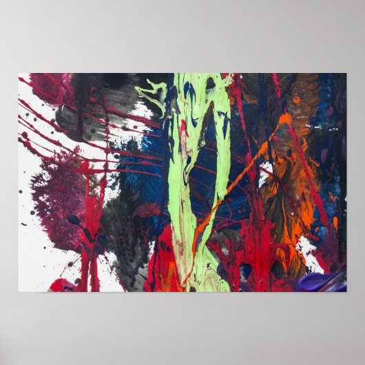 抽象芸術4 ポスター (正面)