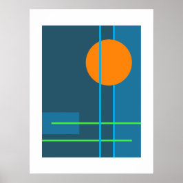 抽象芸術4 ポスター