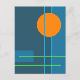 抽象芸術4 ポストカード