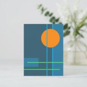 抽象芸術4 ポストカード (スタンド正面)