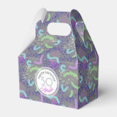 抽象芸術50パーソナライズされた番誕生日の好意B フェイバーボックス (裏面サイド)