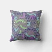 抽象芸術50パーソナライズされた番誕生日枕 クッション (裏面)