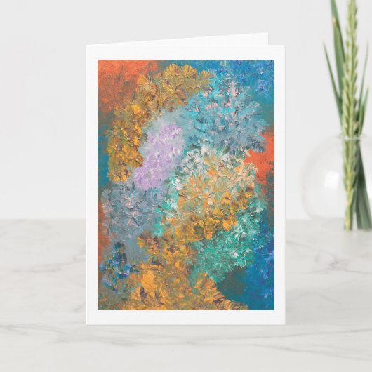 抽象芸術51 -中ブランク カード (正面)