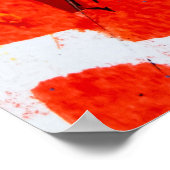 抽象芸術5 ポスター (角)