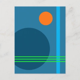 抽象芸術5 ポストカード