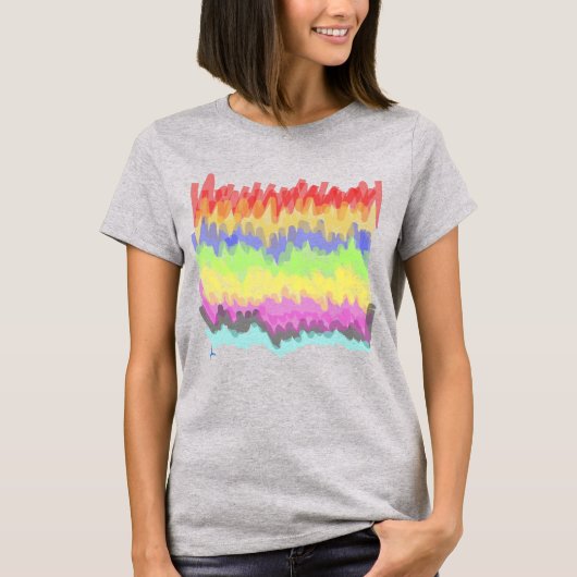 抽象芸術5 Tシャツ (正面)