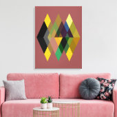 抽象芸術726 キャンバスプリント (インサイチュ (リビング))